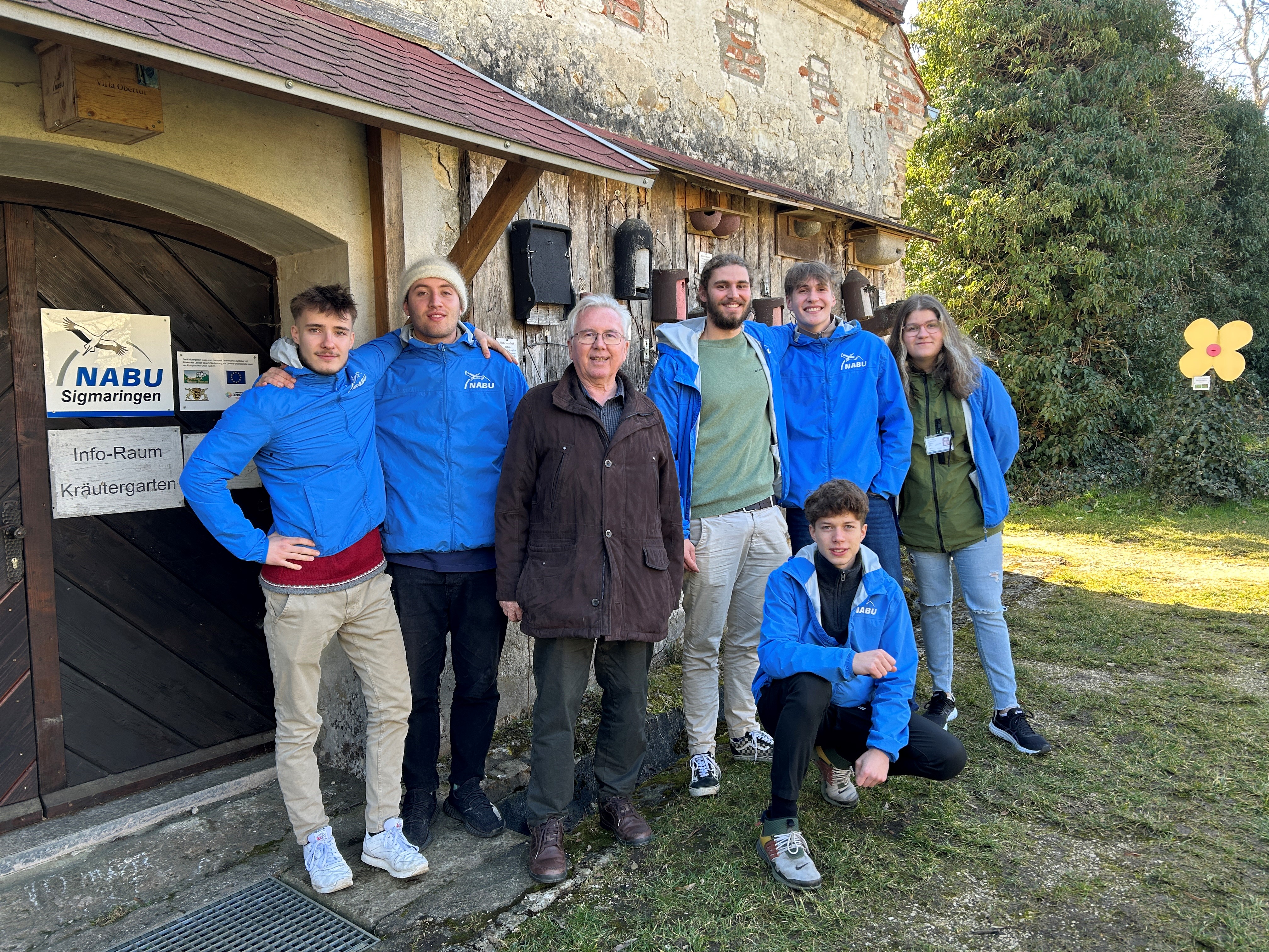 Werbeteam für NABU Sigmaringen